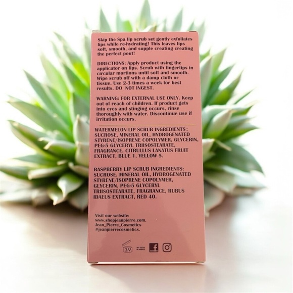 Watermelon & Raspberry Lip Scrub Set NWT - Picture 2 of 2